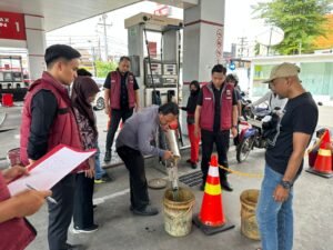 Adanya Keluhan Penurunan Kualitas BBM, Polresta Sidoarjo Cek SPBU