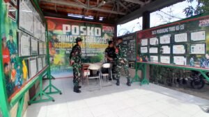 Pastikan Progres, Pabandya Bakti TNI Siterdam V/Brawijaya Tinjau Pelaksanaan TMMD ke-126 di Desa Kedondong