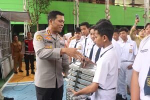 Kapolresta Sidoarjo Cek Distribusi MBG di Porong