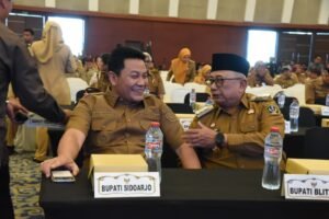 Hadiri Rakor Forkopimda Jatim, Bupati H.Subandi Perkuat Kolaborasi Wujudkan Kesejahteraan Sidoarjo