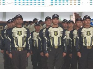 Satpam Polsek Gempol Raih Juara 1 Lomba Ketangkasan HUT Satpam ke-45 di Kabupaten Pasuruan