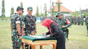 Wujud Kemanunggalan TNI-Rakyat: TMMD Sidoarjo Sukses Hadirkan Infrastruktur Baru di Kedondong.