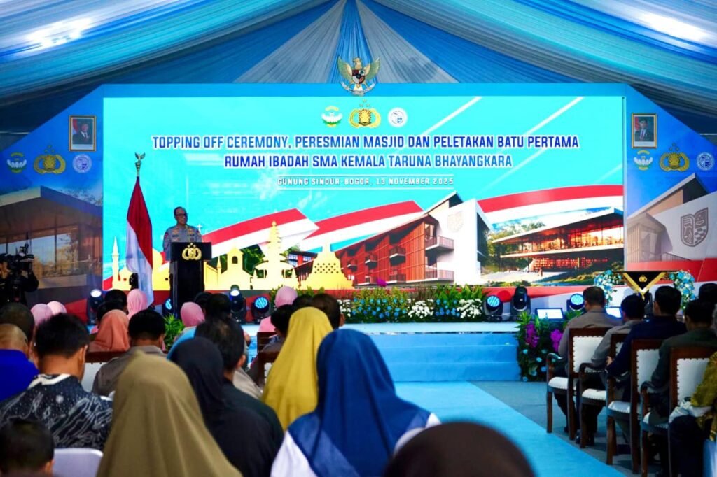 Peletakan Batu Pertama Rumah Ibadah di SMA Kemala Taruna Bhayangkara oleh Wakapolri, Simbol Toleransi dan Persaudaraan Antarumat Beragama