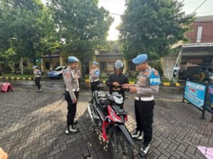 Di Temukan Personel Langgar Aturan Saat Ops Gaktibplin, Sipropam Polres Pasuruan Bertindak Tegas