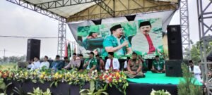 Kapolsek Krian Hadiri Heroik Santri dan Parade Lalaran Nadhom Alfiyah di Ponpes Al Amanah Junwangi