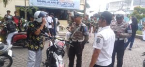 Operasi Zebra 2025, Satlantas Polres Pasuruan Tertibkan Kendaraan Pelajar di SMAN 1 Pandaan