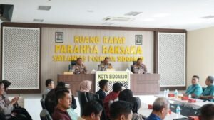 Optimalkan Peran Satkamling untuk Kondusifitas Kamtibmas, Polresta Sidoarjo Bekali Pelatihan Anggota