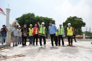 Bupati Sidoarjo Sidak Pembangunan RSUD R.T. Notopuro, Pengawasan Harus Diperketat