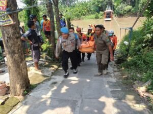 Hari Kelima Pencarian, Korban Tenggelam di Krian Berhasil Ditemukan 