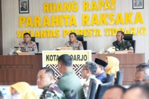 Rakor Lintas Sektoral, Kapolresta Sidoarjo Ajak Stake Holder Terkait Tingkatkan Pelayanan Masyarakat di Operasi Lilin Semeru 2025