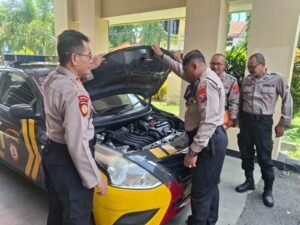 Sat Samapta Polres Kediri Kota Gelar Risk Assessment Guna Pastikan Kesiapsiagaan Mako Polsek Jajaran