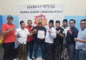 Ormas Madas DPC Sidoarjo Gelar Rapat Bulanan dan Serah Terima SK Kepengurusan.