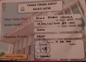 Aliansi Madura Indonesia Bongkar Dugaan Mafia Uji KIR, Laporkan Dishub Kota Blitar dan Dishub Kabupaten Malang ke Kejati Jatim