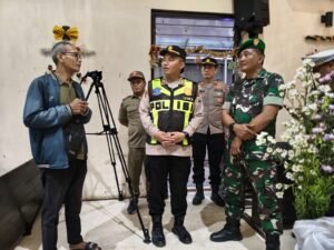 Sinergitas Amankan Ibadah Natal di Kecamatan Krian