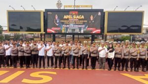 Apel Siaga PAM Malam Tahun 2026, Polresta Sidoarjo Siap Jaga Keamanan dan Ketertiban