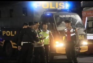 Polres Kediri Kota Laksanakan Patroli KRYD Gabungan ,Jaga Kamtibmas Tetap Kondusif Pasca Libur Pergantian Tahun