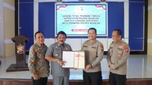 Kapolres Nganjuk Resmikan Gedung Baru Satreskrim, Dorong Pelayanan Lebih Maksimal
