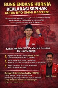 Klaim Sepihak Ketua DPD GMNI Banten Dipersoalkan, Konferda VI Tegaskan Zein Nasution sebagai Ketua Sah