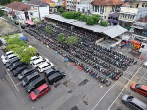 Gratis! Polrestabes Surabaya Siap Kembalikan Ratusan Motor Curian ke Pemiliknya di Bazar Ranmor