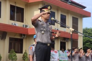 Pimpin Apel Perdana, Kapolres Pasuruan Ingatkan Anggota Tak Menyalahgunakan Wewenang dan Tetap Mengayomi