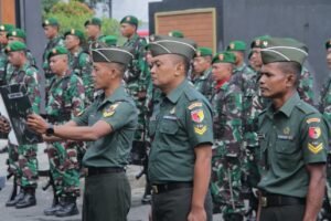 Kodim 0808/Blitar Gelar Upacara Bendera 17-an, Wujudkan Jiwa Patriotisme Dan Disiplin Prajurit