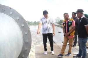 DAM Kedungpeluk Rampung, Bupati Subandi Soroti Kualitas dan Minta Perbaikan Segera