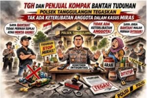 Tidak Ada Keterlibatan Anggota Polisi di Kasus Miras Wilayah Tanggulangin