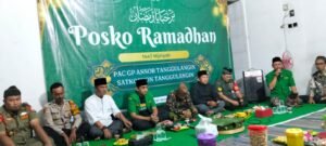 Polsek dan Koramil Tanggulangin Hadiri Pembukaan Posko Ramadhan di Desa Ngaban