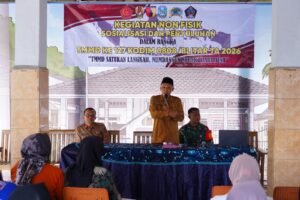 Atasi Stunting Di Desa Krisik, Satgas TMMD Ke 127 Kodim 0808/Blitar Gelar Pendampingan Dan Penyuluhan Kesehatan