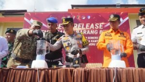 Satresnarkoba Polres Pasuruan Sita Ratusan Gram Sabu dalam Ops Pekat Semeru 2026