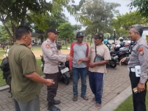 Polsek Buduran Masifkan Patroli Akhir Pekan Libur Lebaran