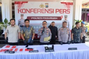 Polres Pasuruan Ungkap Tambang Andesit Ilegal di Purwosari, 5 Orang Ditetapkan Sebagai Tersangka