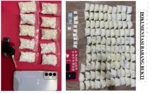 Kepolisian Polres Pasuruan Ungkap Gudang Pil Double L di Sukorejo