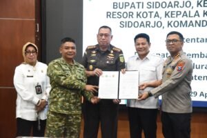 Forkopimda Sidoarjo Perkuat Sinergi Percepatan Pembangunan Gerai KDKMP