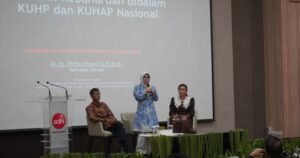 PT Adhi Karya Gelar Seminar, Dr. Dhifla: Badan Hukum Menjadi Subyek Hukum didalam Tindak Pidana Korporasi