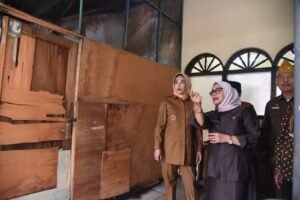 Wabup Mimik Segera Carikan Solusi Renovasi Gedung Juang 45 Pancasila