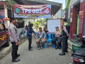 Dokkes Polresta Sidoarjo Gelar Patroli Bakti Kesehatan di TPS Pilkades Serentak 2026