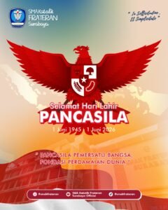 Kepala SMAK Frateran Surabaya Fr. William Satel BHK, S.Pd., MM Ajak Generasi Muda Menjadikan Pancasila Sebagai Fondasi Perdamaian Dunia