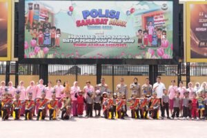 Polresta Sidoarjo Kenalkan Tugas Polisi Melalui Program Polisi Sahabat Anak