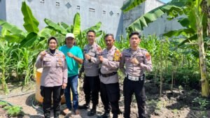 Optimalkan Program Ketahanan Pangan, Polsek Waru Optimis Tanam Jagung Berhasil