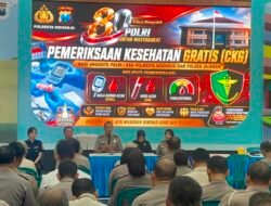 Polresta Sidoarjo Gelar Cek Kesehatan Gratis Anggota Sambut Hari Bhayangkara ke-80