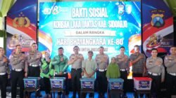 Hari Bhayangkara ke-80, Polresta Sidoarjo Gelar Bakti Sosial dan Layanan Kesehatan untuk Masyarakat