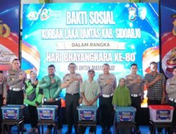 Hari Bhayangkara ke-80, Polresta Sidoarjo Gelar Bakti Sosial dan Layanan Kesehatan untuk Masyarakat