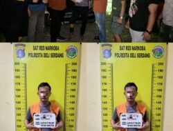 1/2 Kg Sabu Siap Edar di Gagalkan Sat Narkoba Polres Deli Serdang 