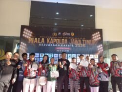 Kontingen Karate Polres Pasuruan Raih Lima Medali pada Kejuaraan HUT Bhayangkara ke-80 Tahun 2026