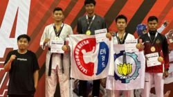 Tujuh Medali Sukses Diraih Prajurit Koarmada II di Kejuaraan Taekwondo Piala Wali Kota Surabaya