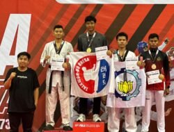 Tujuh Medali Sukses Diraih Prajurit Koarmada II di Kejuaraan Taekwondo Piala Wali Kota Surabaya