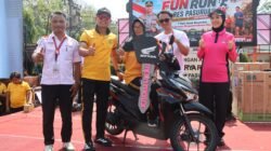 Polres Pasuruan Gelar Olahraga Bersama Meriahkan Hari Bhayangkara ke-80