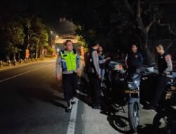 Komitmen Jaga Harkamtibmas, Polsek Tarokan Perkuat Benteng Pertahanan Sisi Barat Wilkum Polres Kediri Kota