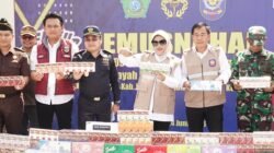 Pemusnahan 9 Juta Lebih Rokok Ilegal di SIHT Porong, Wabup Mimik Ajak Perkuat Sinergi Pemberantasan BKC Ilegal